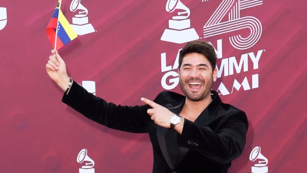 Thom Sepulveda en los Latin Grammy 2024. Foto Getty image