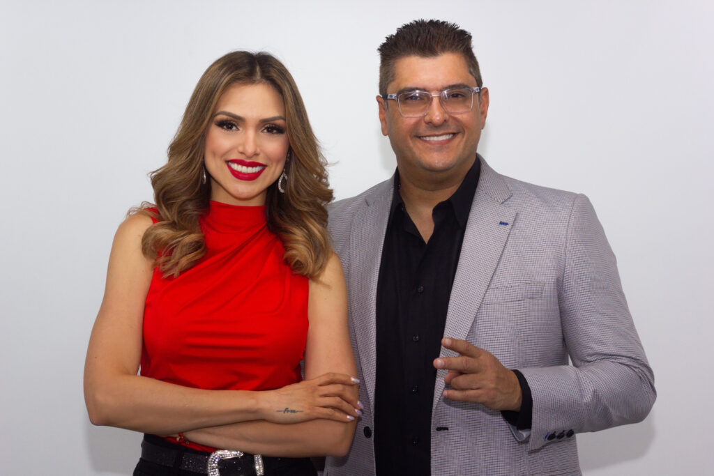 Anmarie Camacho y Leonardo Villalobos