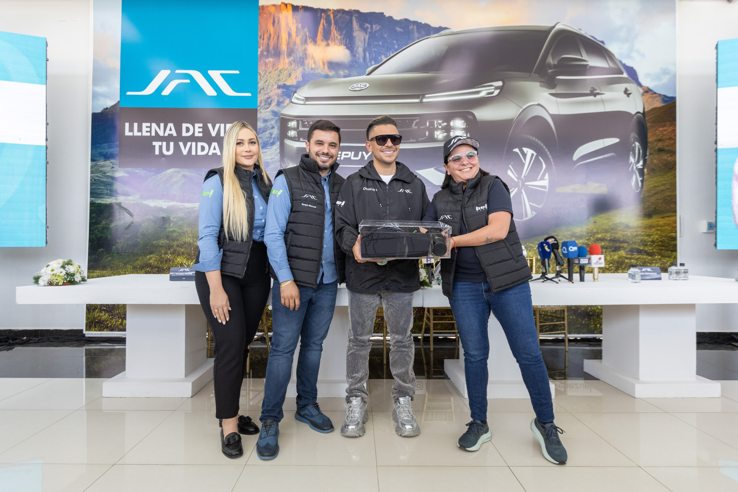 Oscarcito regresa a Venezuela de la mano de JAC Motors Venezuela